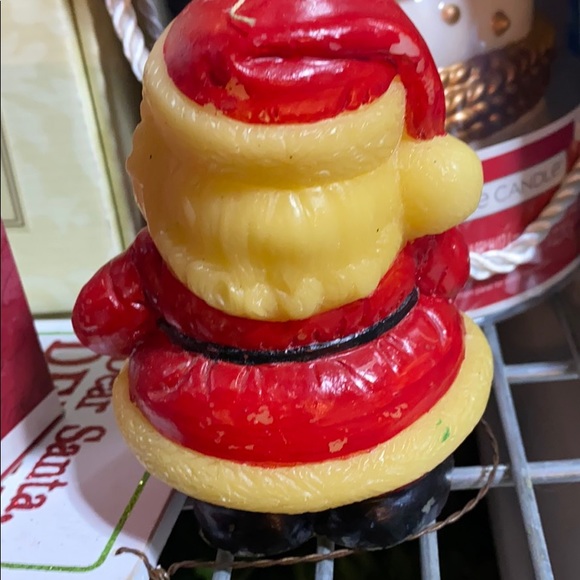 Vintage 5” Hallmark Santa Candle - Picture 2 of 4